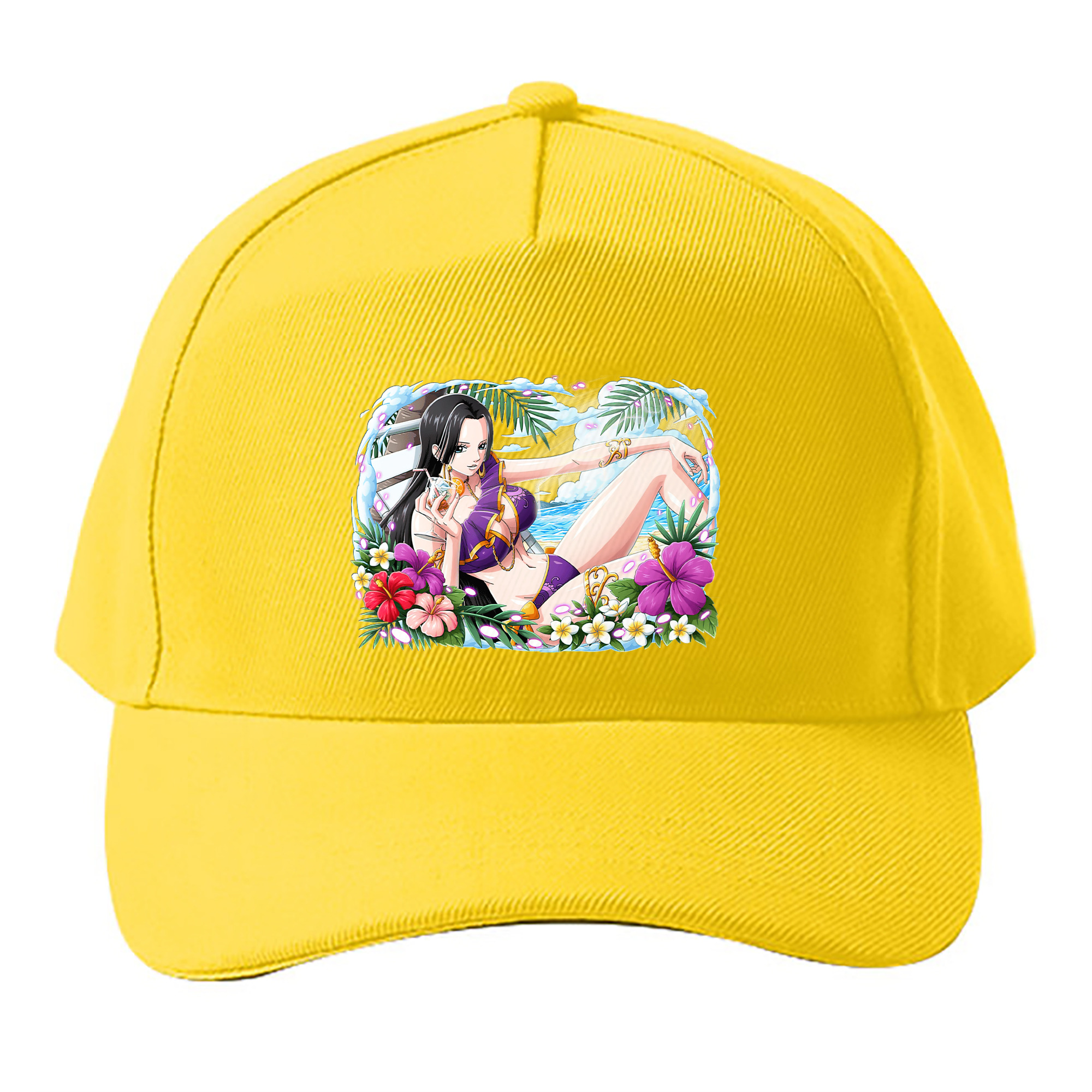 （画像用） ワンピース ボア・ハンコック ONE PIECE Boa·Hancock ベースボールキャップ 綿100％ 男女兼用 帽子 スポーツ